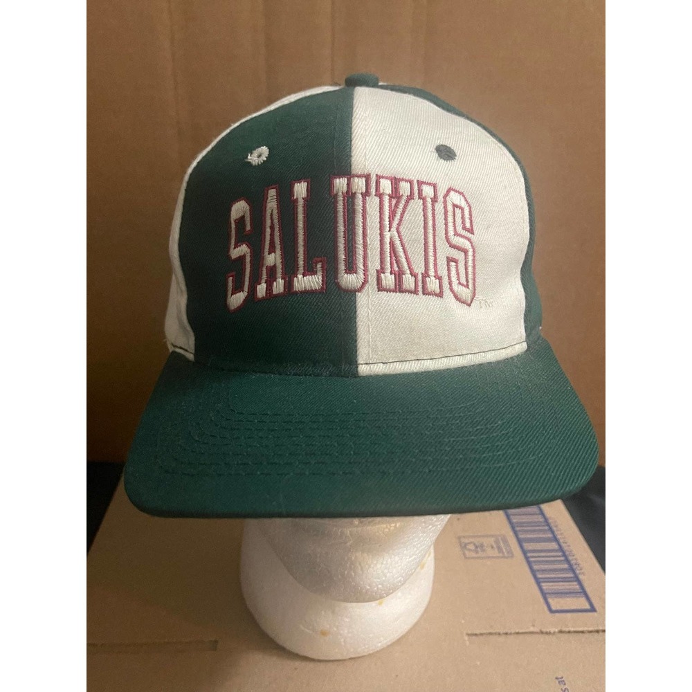 Vintage Southern Illinois University‎ Salukis Snapback Hat College Headmaster